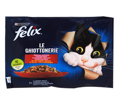 Felix As Good As It Looks Meat Selection In Jelly 4X85G.