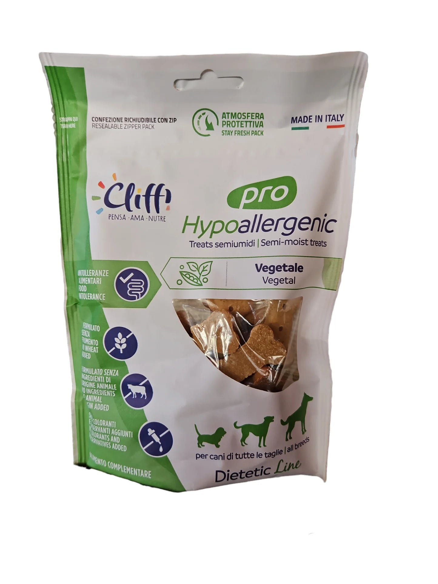 Cliffi Pro Hypoallergenic Vegetable Treats 100g