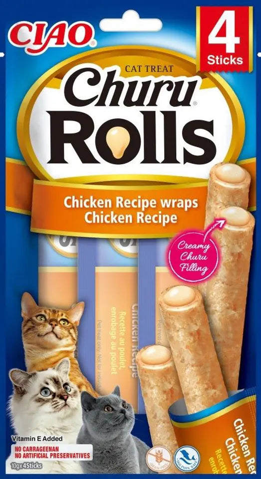 Churu Cat Rolls 733 Chicken 4pcs