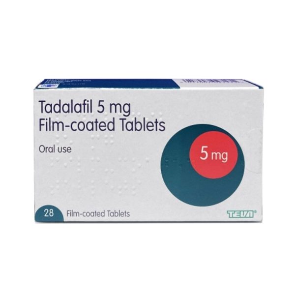Teva Tadalafil 5mg 28tabs