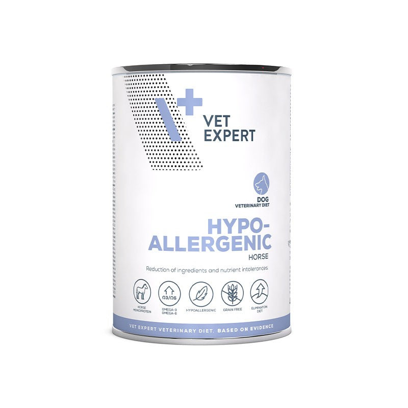 Vet Expert Dog Hypoallergenic Horse Wet Diet 400g