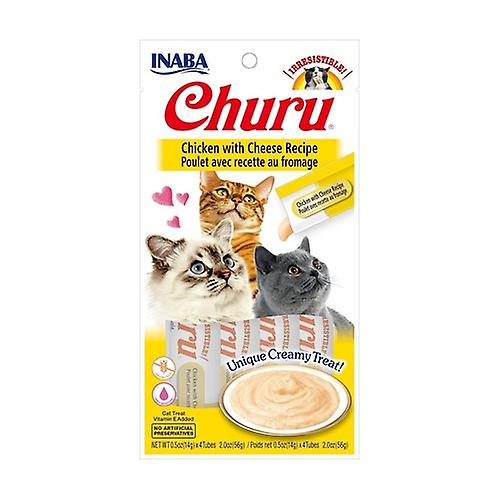 Churu Cat Treats 107 Chicken Cheese Recipe 4pcs