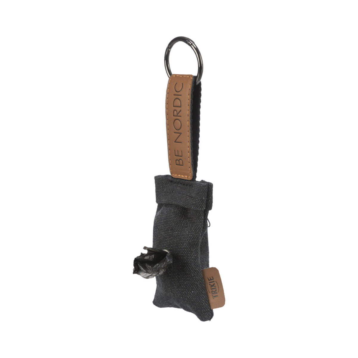 Trixie Poo Bag Dispenser Canvas Leather BE NORDIC 20bags