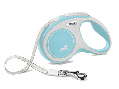 Trixie Flexi New Comfort Tape Leash S 5m Light Blue