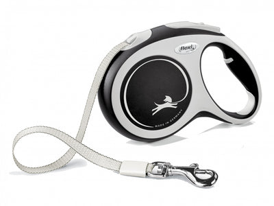 Trixie Flexi New Comfort Tape Leash L 5m Black