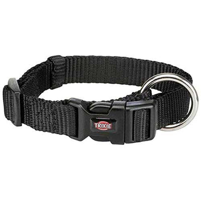 Trixie Premium Collar L/XL 40cm-65cm/25mm Black