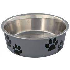 Trixie Stainless Steel Bowl With Plastic Coating 0.8l 17cm