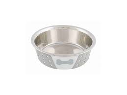 Trixie Stainless Steel Bowl With Silicone 0.4l 14cm