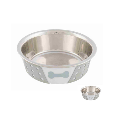Trixie Stainless Steel Bowl With Silicone 0.75l 17cm