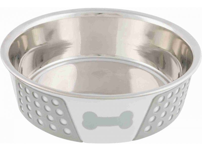 Trixie Stainless Steel Bowl With Silicone 1.4l 21cm