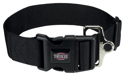 Trixie Premium Collar L/XXL 55cm-80cm/50mm Black