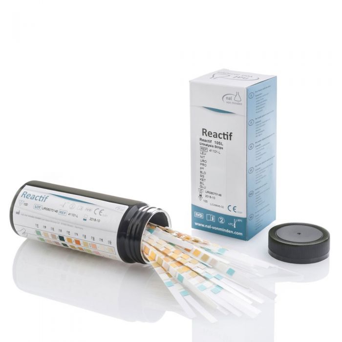 Nal Reactif Urinalysis Strips 100