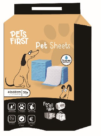 Pets First Pet Sheets 30pcs 60x60