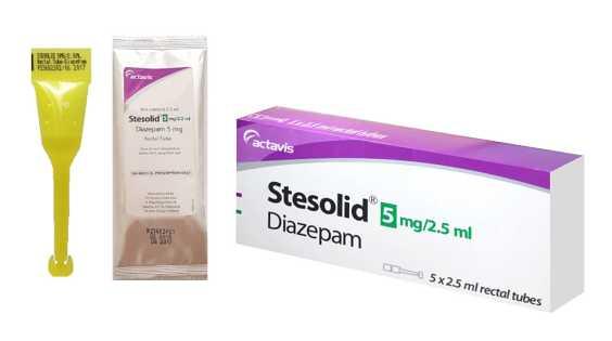Stesolid Diazepam 5mg Tube 2,5ml