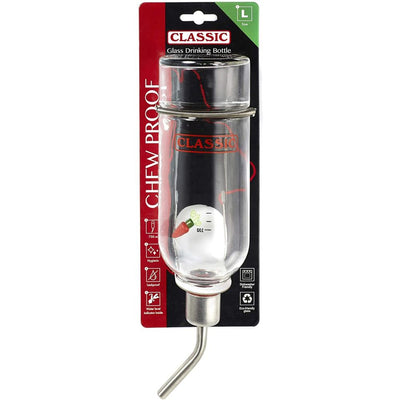 Classic Glass Drinking Bottle 750ml