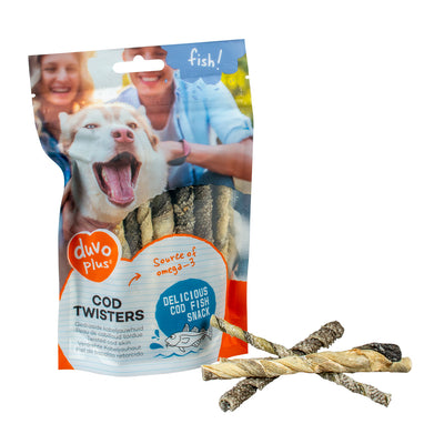 Duvo Cod Twisters 100g