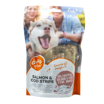 Duvo Salmon Cod Strips 150g