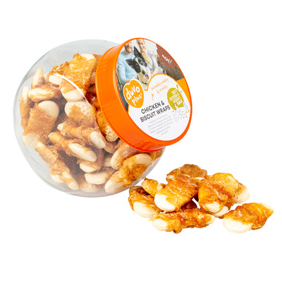 Duvo Meat Chicken & Biscuit Wraps 400g