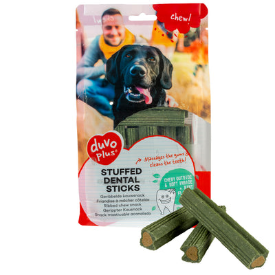 Duvo Chews Stuffed Dental Sticks 14pcs 9.6cm