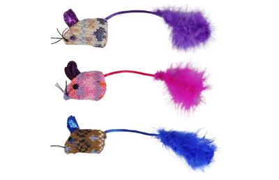 Flamingo Cat Mohaire Mouse Glamour 3pcs