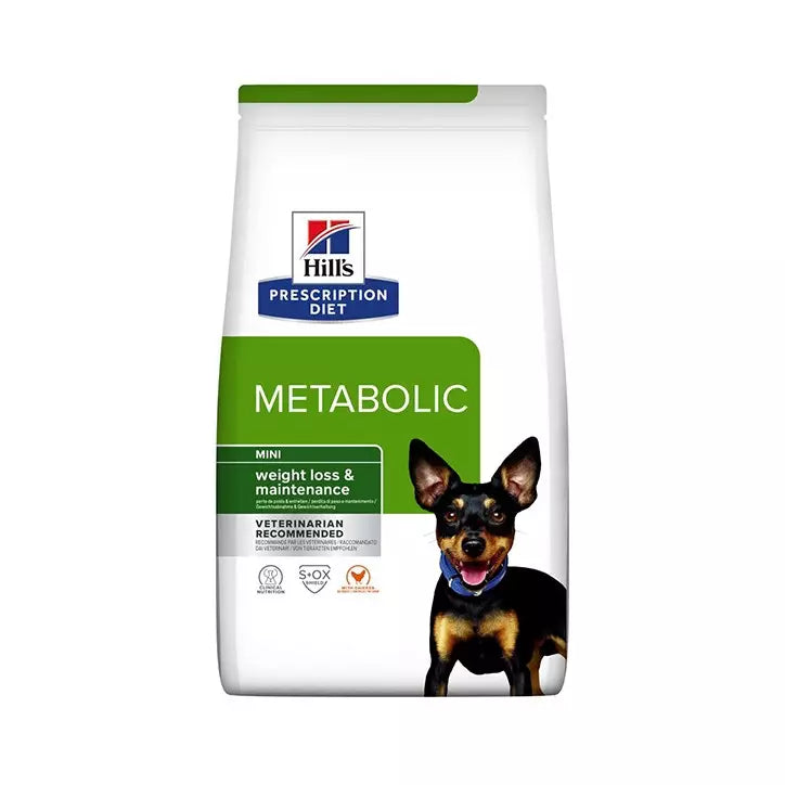 Hills Dog PD Metabolic Mini Dry Chicken 3KG