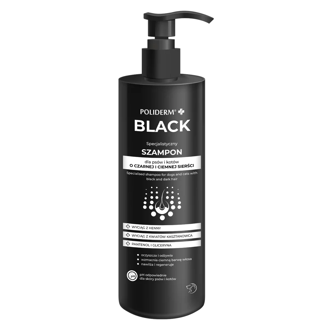 Poliderm Black Shampoo 250ml