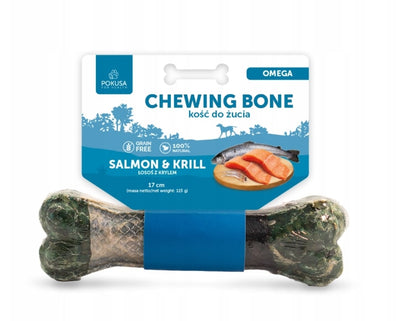 Pokusa Chewing Bone Omega Salmon&Krill 17cm