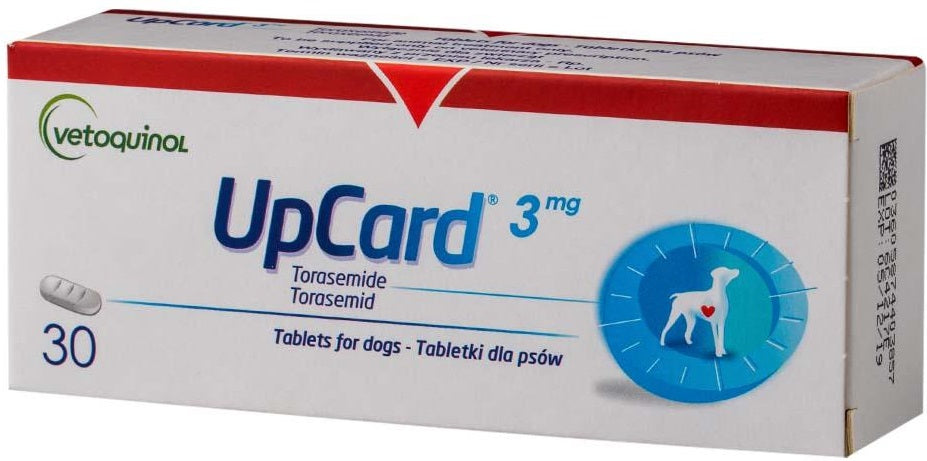 Vetoquinol  UpCard 3mg by 30tabs