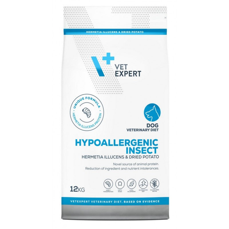 Vet Expert Dog Hypoallergenic Insect 12kg