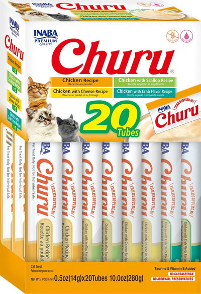 Churu Cat Treats 127 Chicken Varieties 20pcs