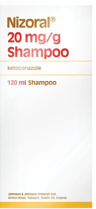 Nizoral 20mg/g Shampoo Ketoconazole 120ml.