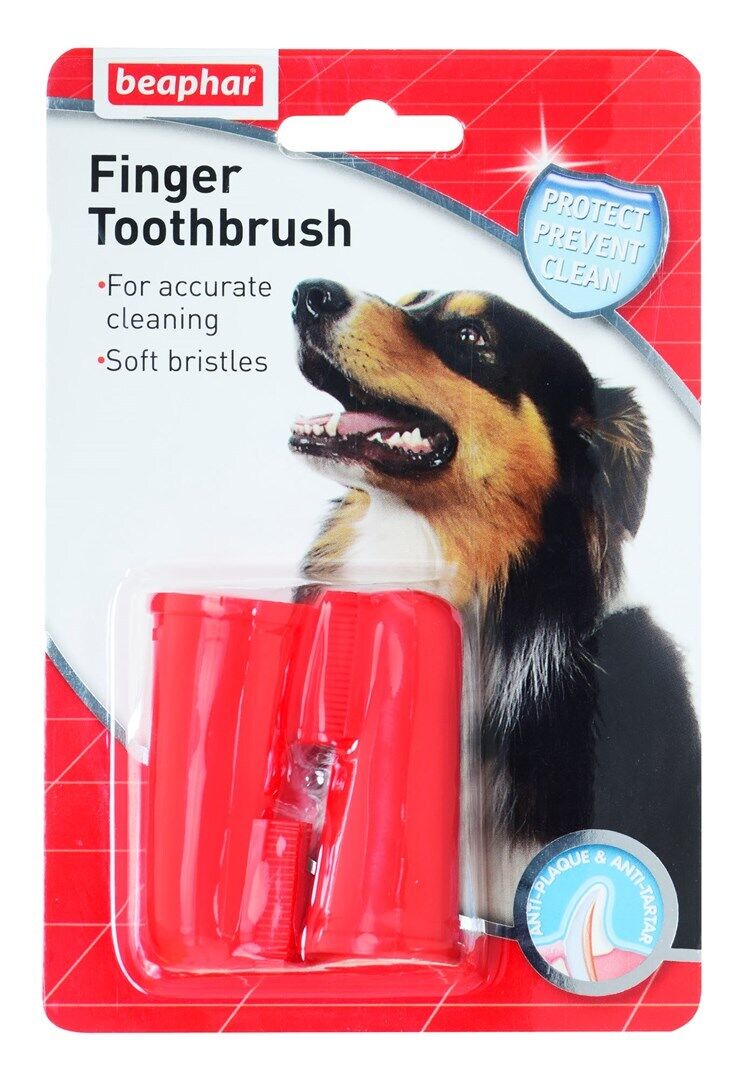 Beaphar Finger Toothbrush x2