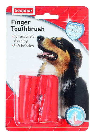 Beaphar Finger Toothbrush x2