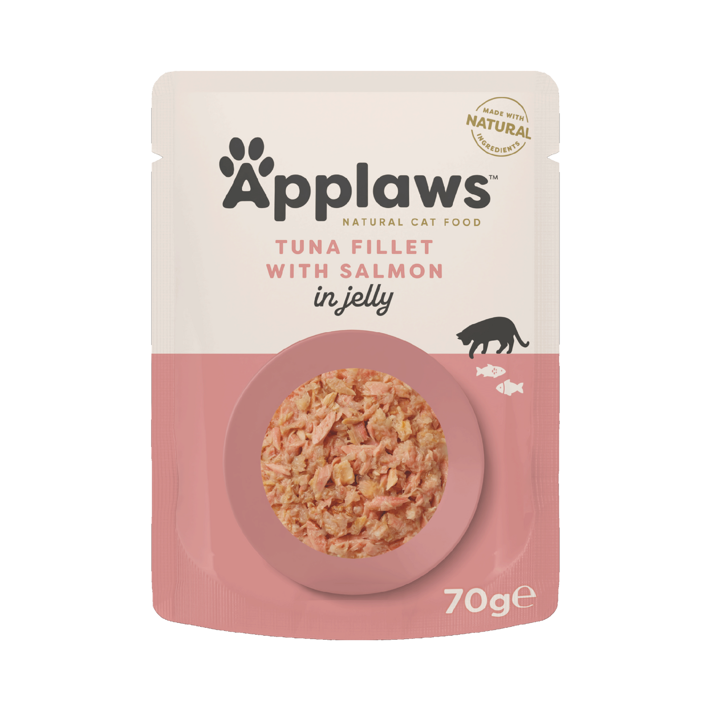Applaws Cat Pouch Tuna With Salmon In Jelly 70g