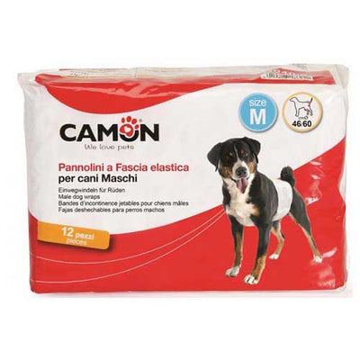 Camon B040/2 Disposable Nappies Male Dogs Size 2/M