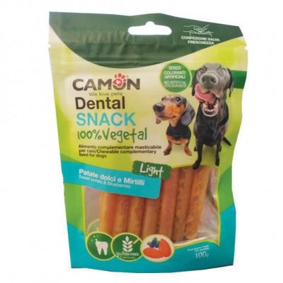 Camon Dental Snack Sweet Potato & Blueberries 100g