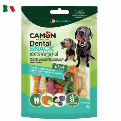 Camon Dental Snack Vegetables Twisted 80g