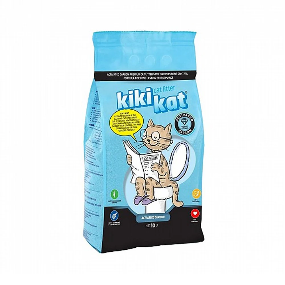 Kiki Kat Activated Carbon 10L Cat Litter