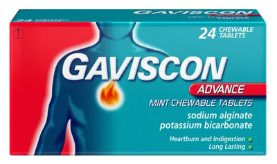 Gaviscon Advanced Tablets Peppermint x 24
