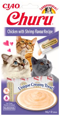 Churu Cat Treats 108 Chicken&Shrimp 4pcs