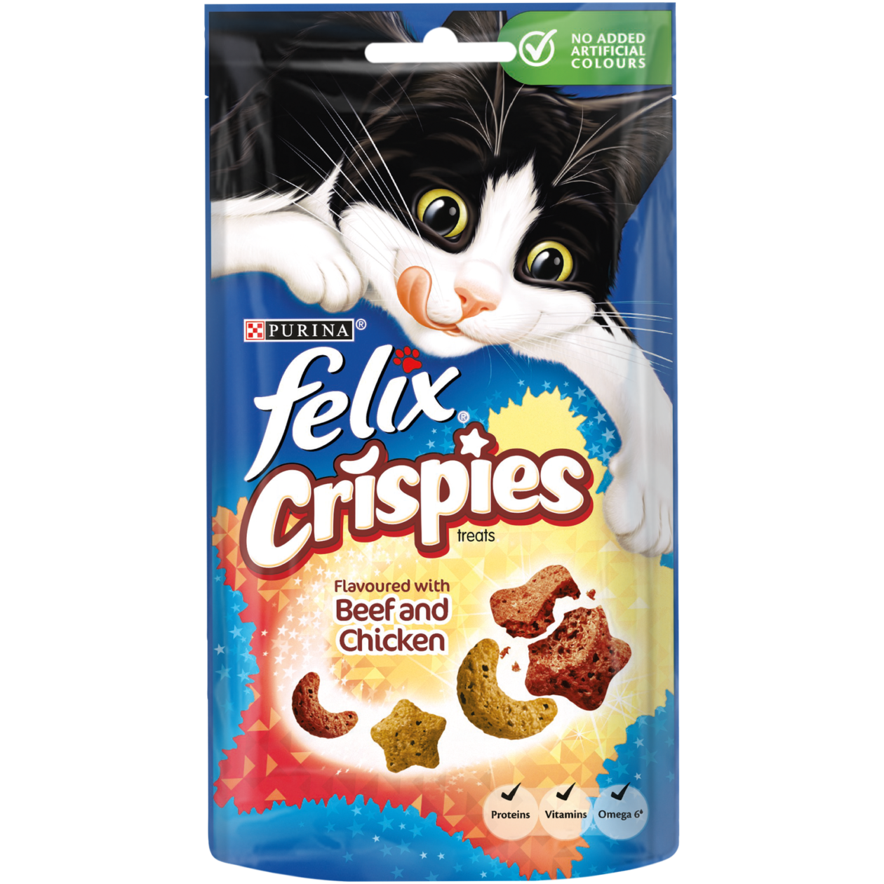 Purina Felix Crispies Beef&Chicken 45g