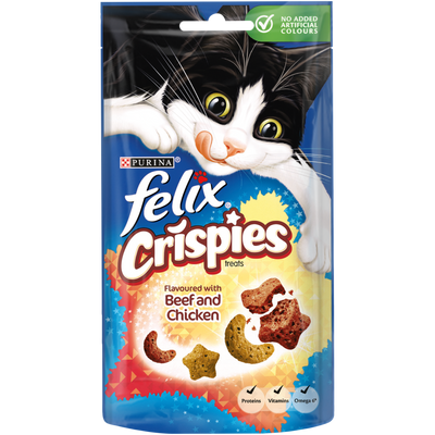 Purina Felix Crispies Beef&Chicken 45g