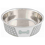 Trixie Stainless Steel Bowl With Silicone 1.4l 21cm