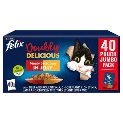 Purina Felix As Good As It Looks Doubly Delicious Countryside Jumbo 40x85g