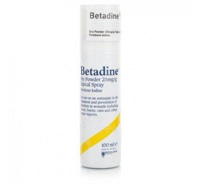 Mundi Pharma Betadine Dry Spray 55gr