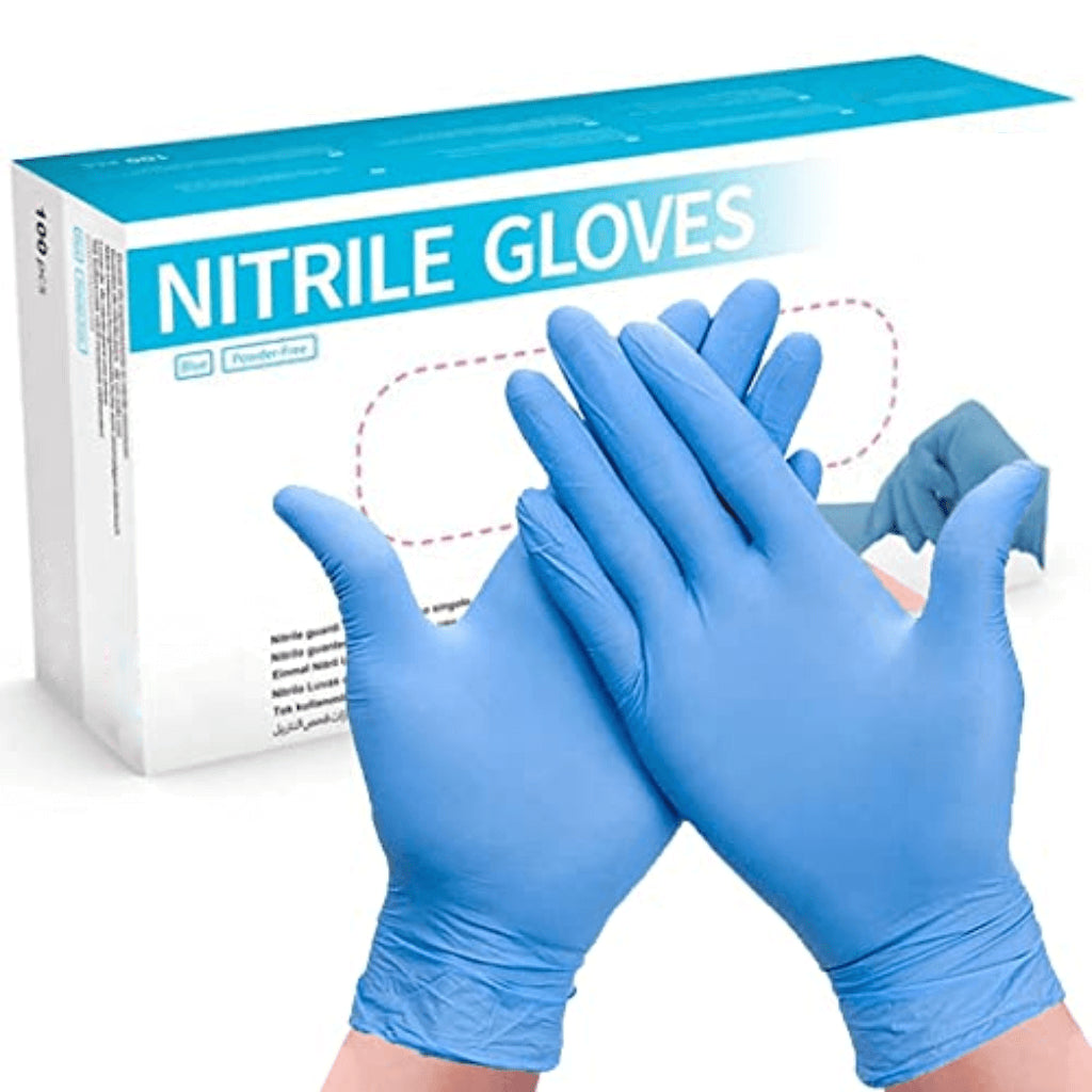 Rubbergold Nitrile Gloves Large 100pcs