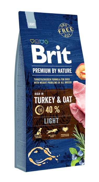 Brit Dog Nature Light Turkey&Oat 15kg