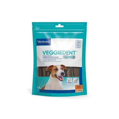 Virbac Veggiedent FR3SH Small 5-10 Kg 280g.