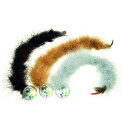 Flamingo Rattleball Feathertail 45cm