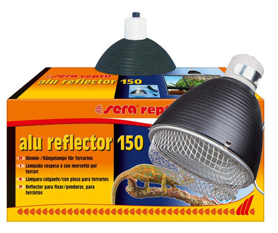 Sera Reptil Precision Alu Reflector 150 Clip/Pendant Lamp For Terrariums.
